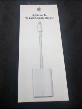 Apple Lightning to SD Card Camera Reader - White